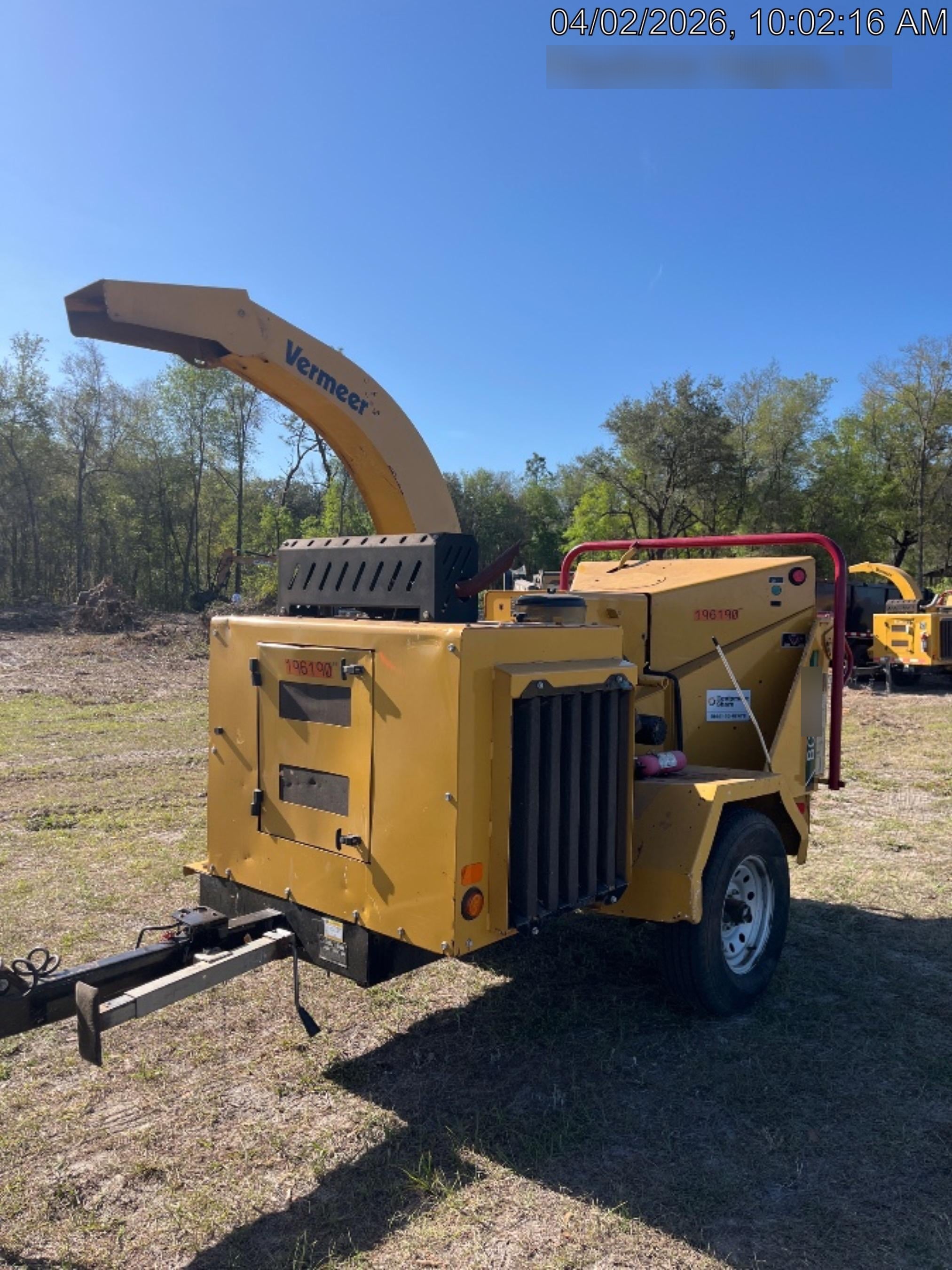2021 VERMEER BC1000XL Gas