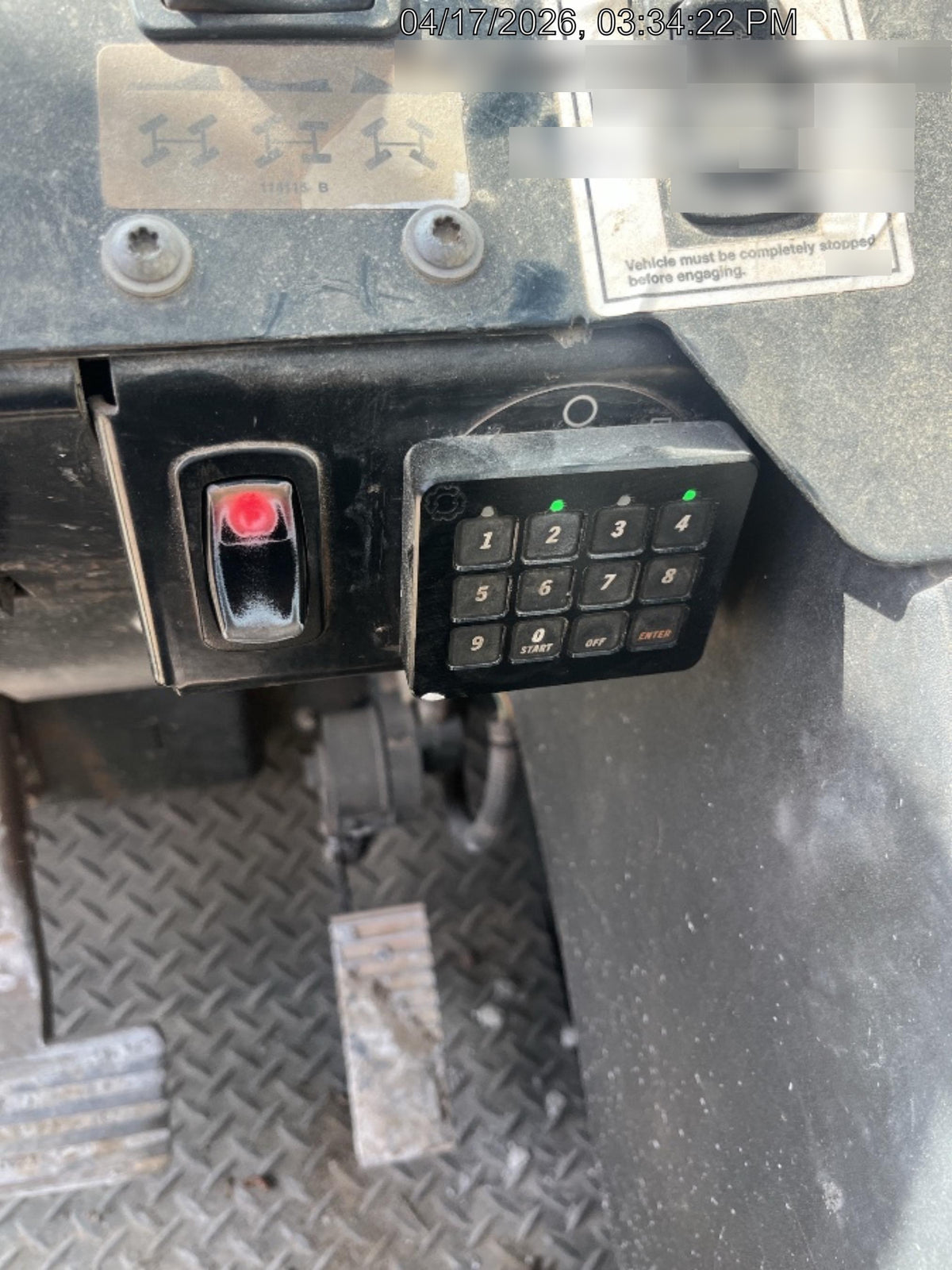 2019 Genie GTH-1056 Cab/Heat/AC, Solid RT Tires, LED Work Lights, Beacon 60" QA Carriage, 60" Forks