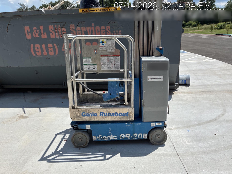 2019 GENIE GR-20