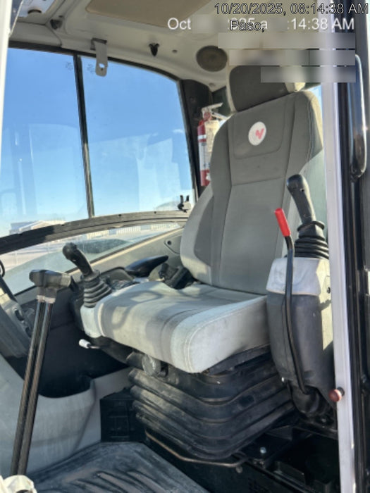 Wacker Neuson ET90 Enclosed Cab, Hybrid Tracks, Long Dipperstick, Bucket