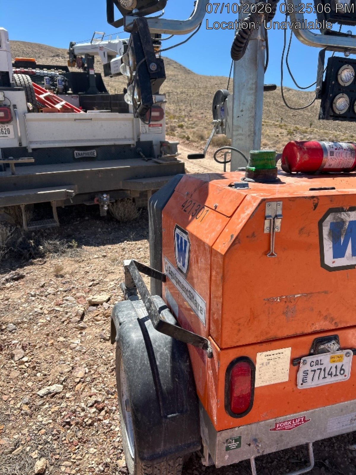 2024 Wanco WLTT-4MM4K Diesel, Deep Sea Controller, Shore Power Plug, Auto Start, (4) 350W LED Floodlights, 4kW Generator, 60 Gal Fuel Tank, 2" Ball, T3