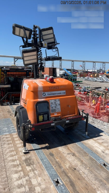 2023 Generac MLT2 Diesel, Flex Switch 120V Input, Powerzone Controller, (4) 320W LED Lights, 4kW Generator, 39.9 Gal Fuel Tank, 2" Ball, T3