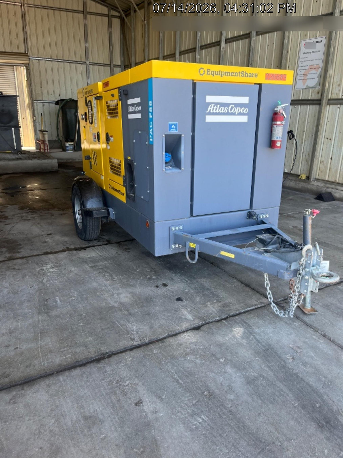 2022 ATLAS COPCO PAC F88 PD-S