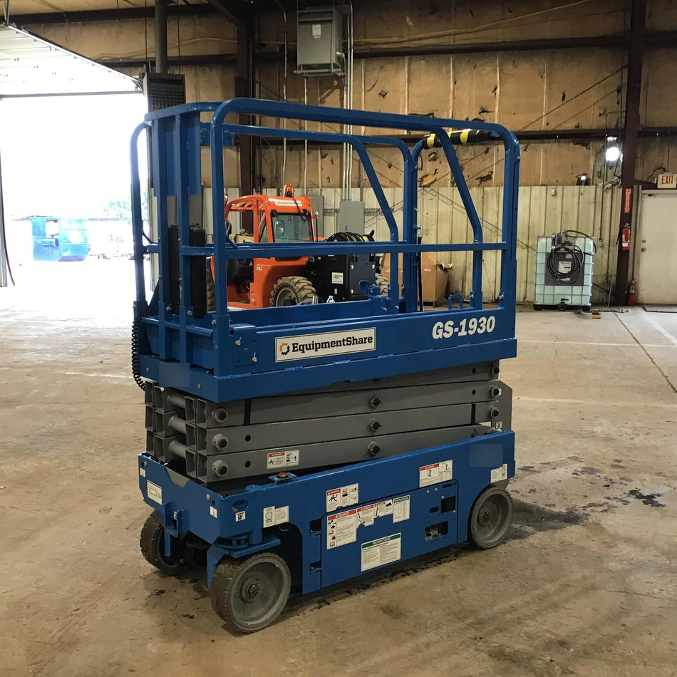 2018 Genie GS-1930 Genie GS-1930 Scissor Lift w/Standard Options