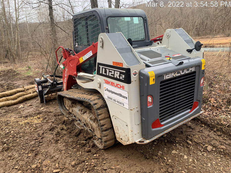 2020 Takeuchi TL12R2-CRR Cab/Heat/Air, Hydraulic QC, Ride Control