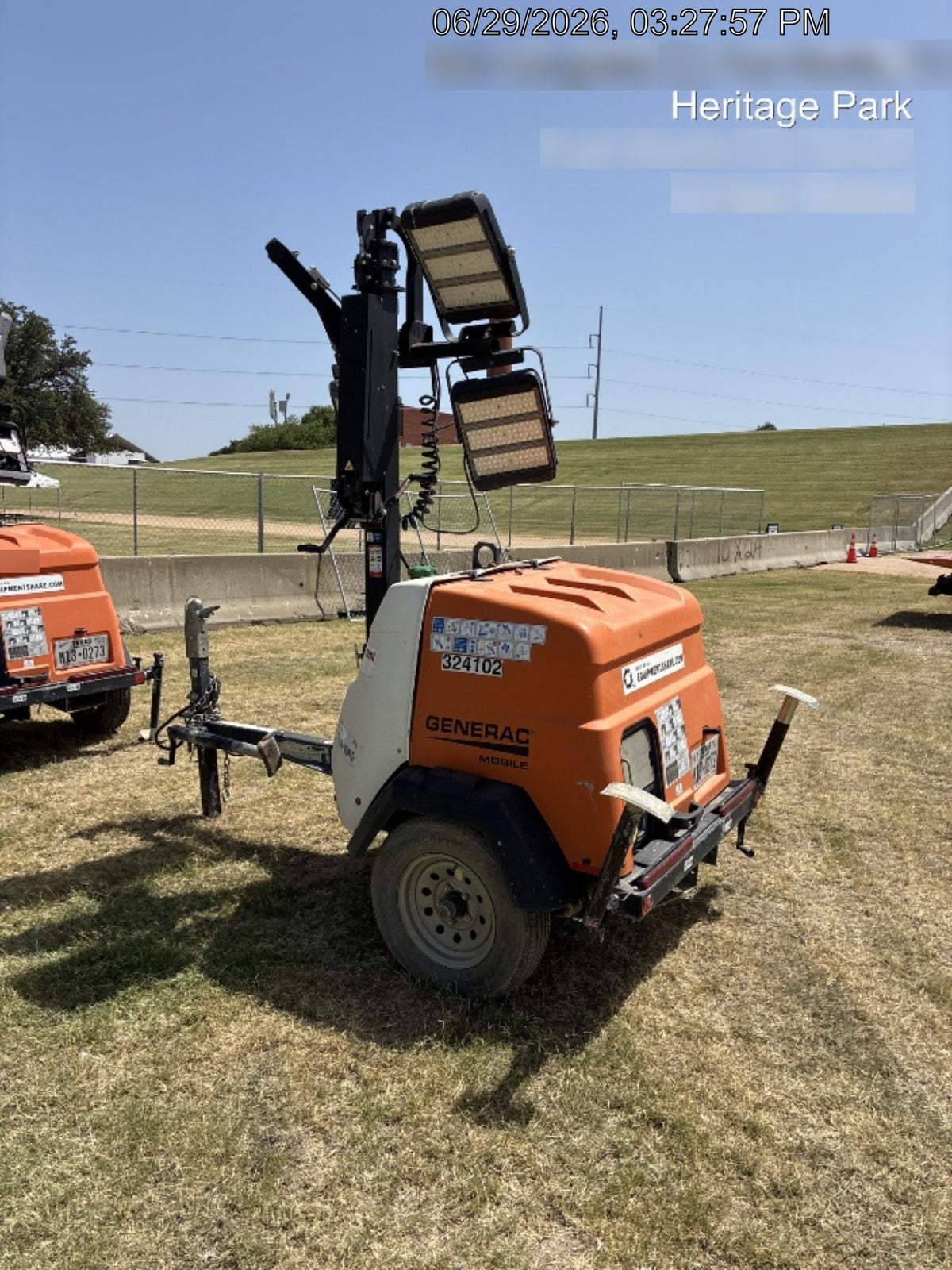 2023 Generac MLT2 Diesel, Flex Switch 120V Input, Powerzone Controller, (4) 320W LED Lights, 4kW Generator, 39.9 Gal Fuel Tank, 2" Ball, T3