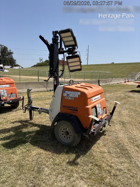 2023 Generac MLT2 Diesel, Flex Switch 120V Input, Powerzone Controller, (4) 320W LED Lights, 4kW Generator, 39.9 Gal Fuel Tank, 2" Ball, T3