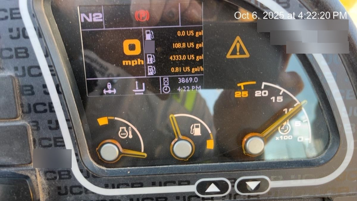 2020 JCB 510-56 Cab/Heat/Air, 74 HP, Solid Tires, STD Worklight, Beacon, Aux Hydraulics, Lifting Eye, Back up Alarm w/66" Carriage/60" Forks