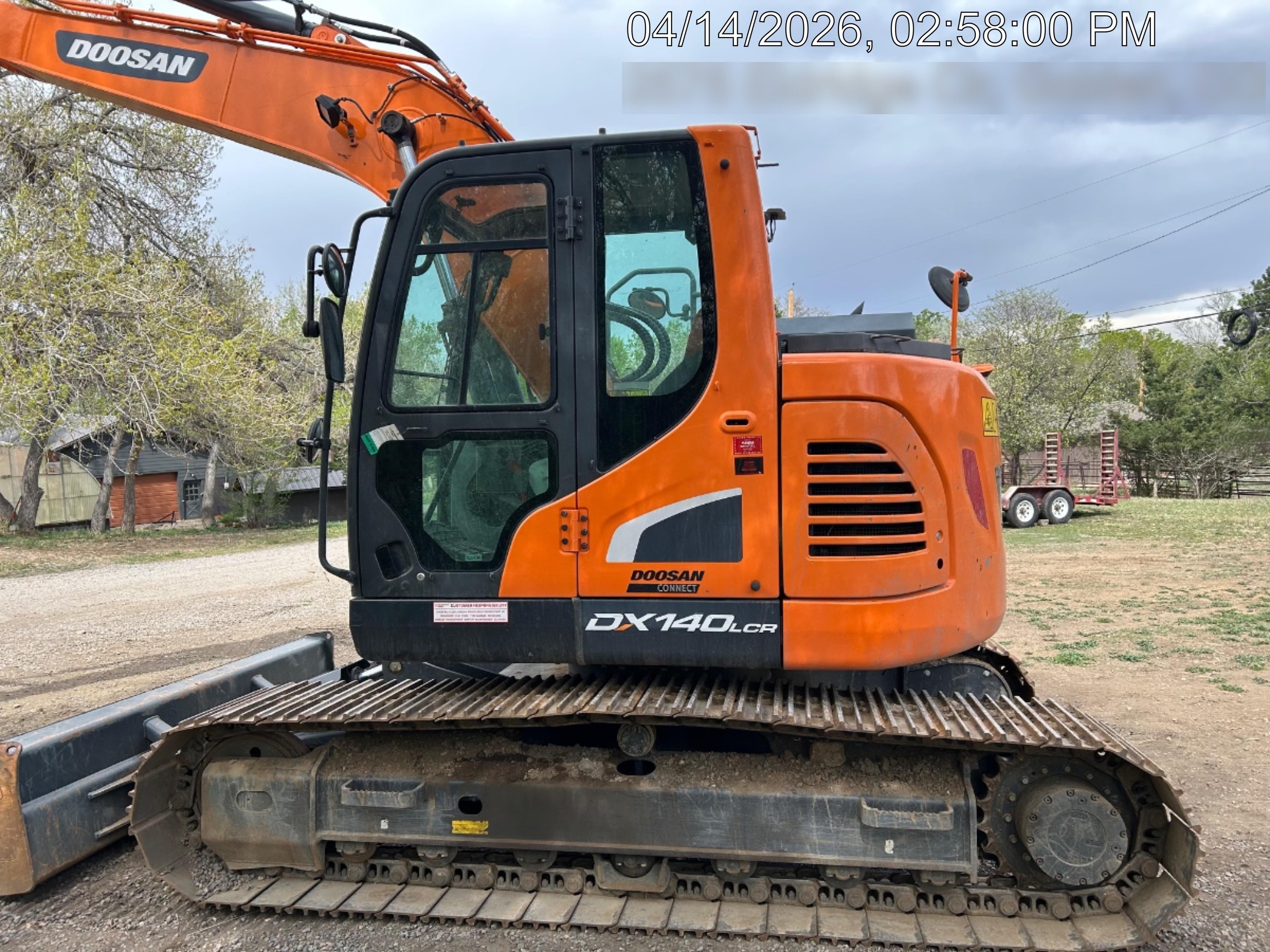 2021 DOOSAN DX140LCR-5