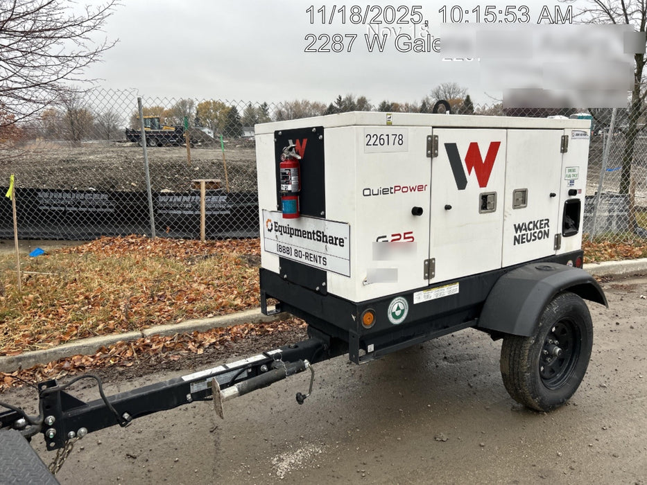 2022 WACKER NEUSON G25