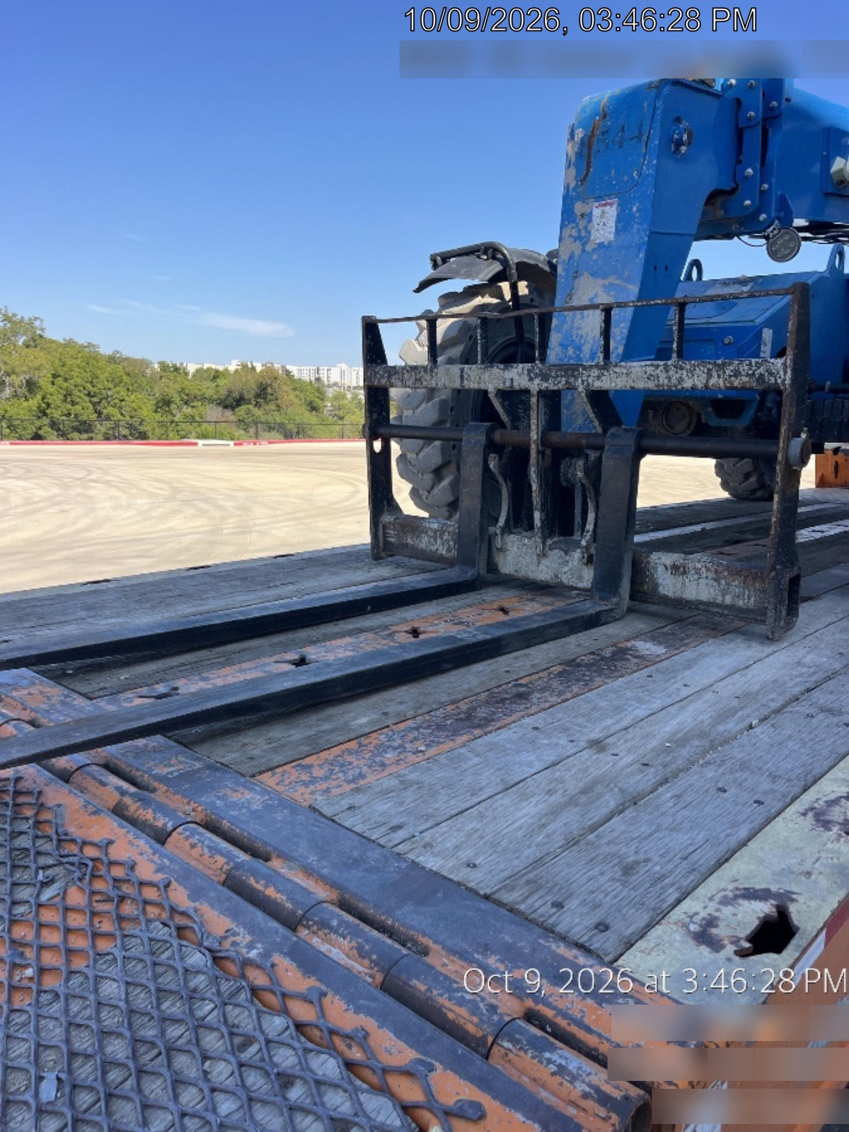 2018 Genie GTH-636 Genie GTH-636 w/Open ROPS, Solid Tires, Work Light/Beacon, 48" Carriage and Forks