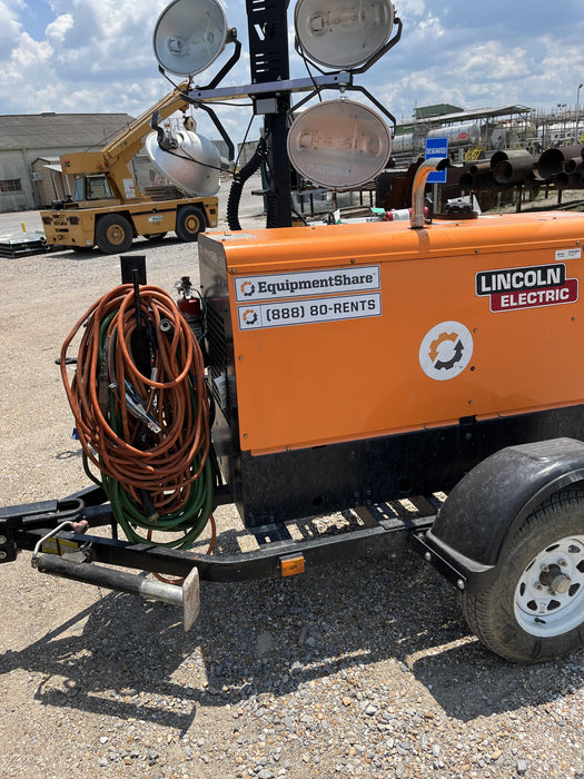 2021 Lincoln Electric Vantage 322 Vantage 322 Ready Pak 3 w/ Decals, ORANGE (includes trailer, cable rack, fender light kit) NO Telematics