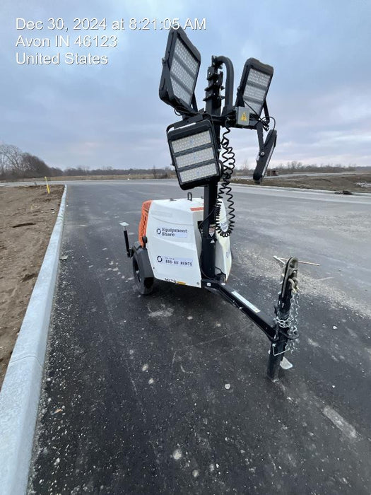 2024 Generac MLT2 Diesel, Flex Switch 120V Input, Powerzone Controller, 
(4) 320W LED Lights, 4kW Generator, 39.9 Gal Fuel Tank, 2" Ball, T3