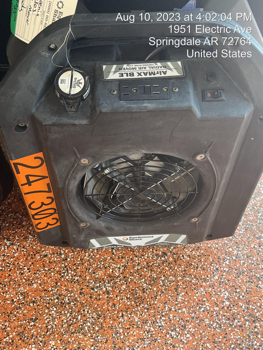 2022 PHOENIX AirMAX Radial Air Mover
