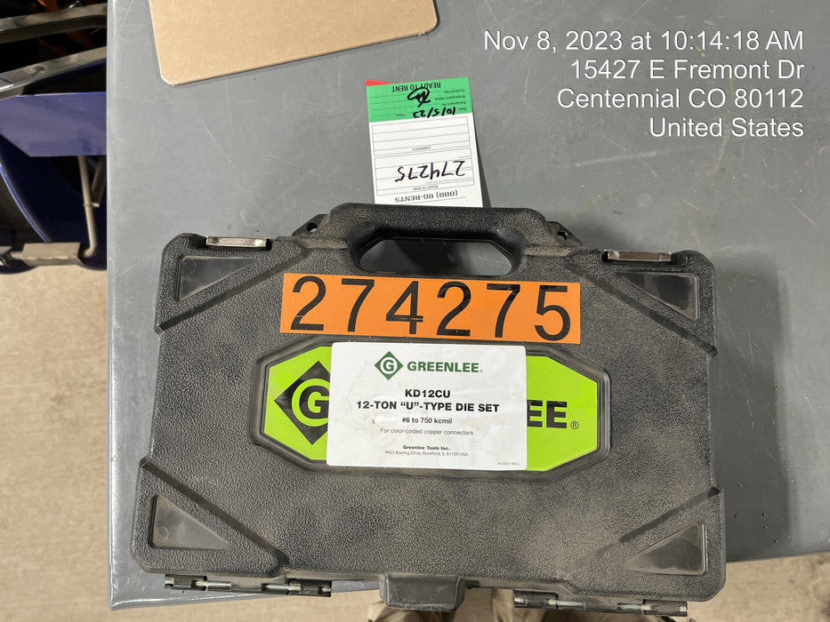 2022 GREENLEE KD12CU