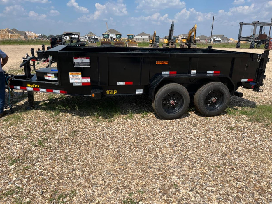 2025 BIG TEX TRAILER 16LP-14BK6SIRPD