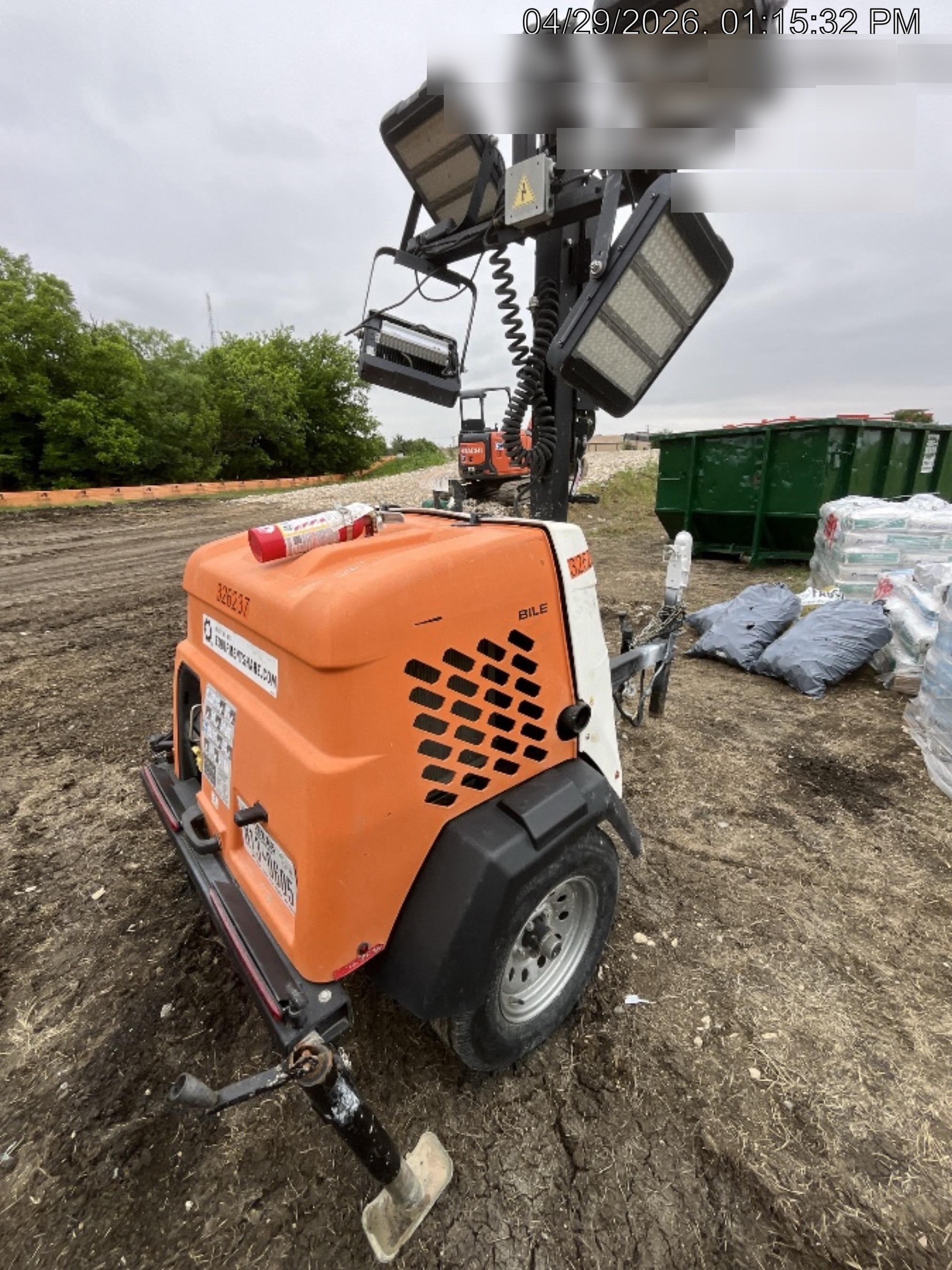 2023 Generac MLT2 Diesel, Flex Switch 120V Input, Powerzone Controller, (4) 320W LED Lights, 4kW Generator, 39.9 Gal Fuel Tank, 2" Ball, T3