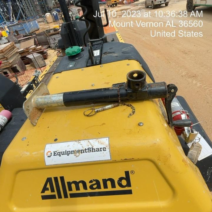 2022 Allmand NLV3GR (4) LED Light Fixture 350W, 23' Vertical Mast, 3kW Prime, Towable, Deep Sea L401, Leveling Jacks, Yanmar T4F 5.8hp