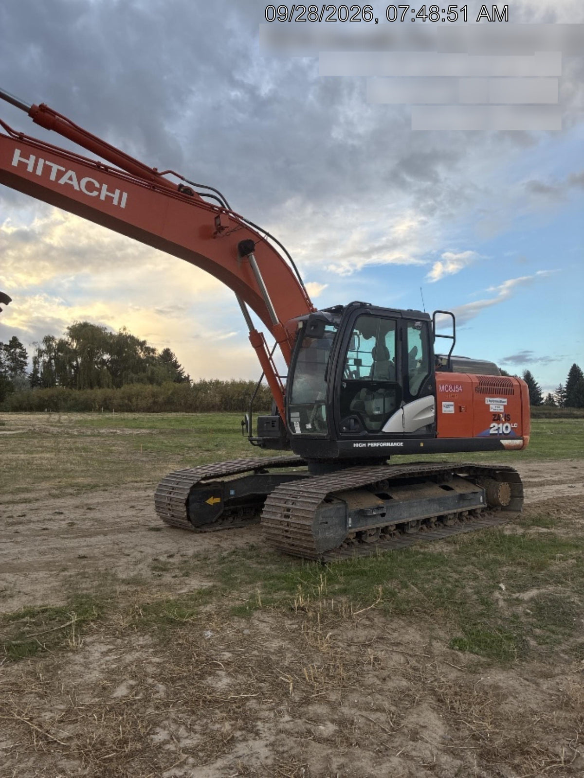 2024 HITACHI ZX210LC-6
