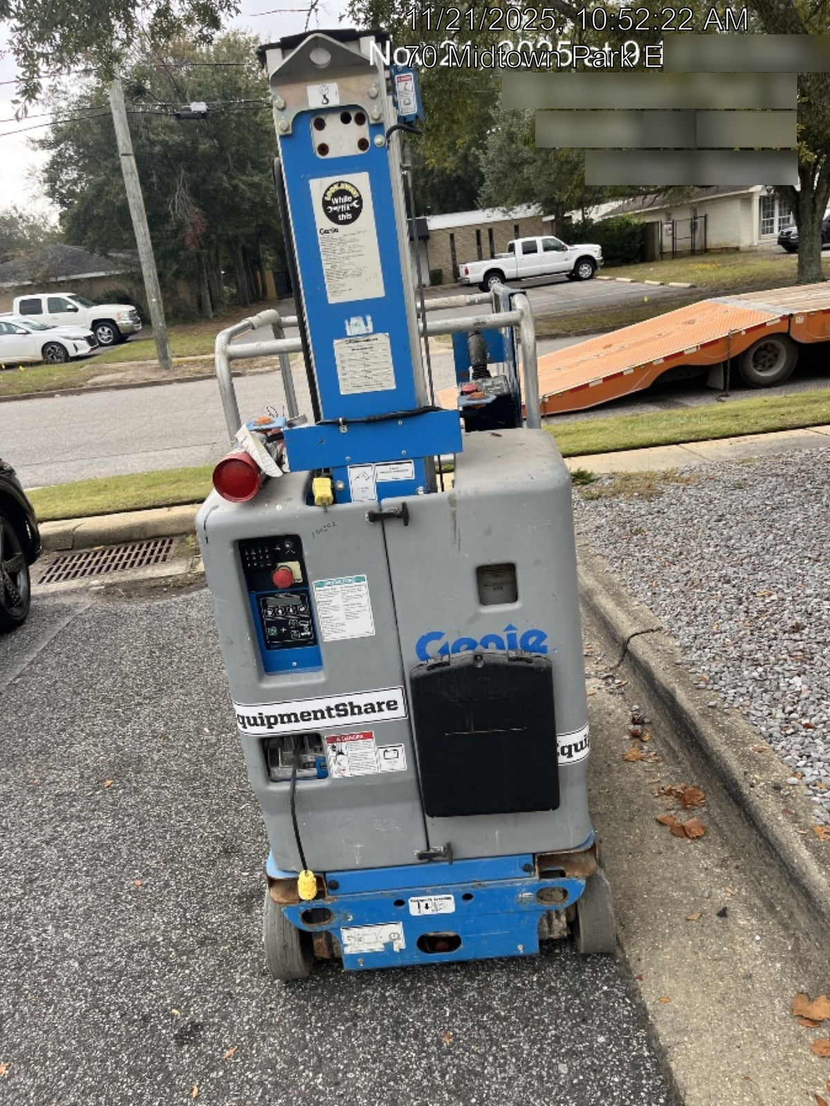 2017 GENIE GR-20