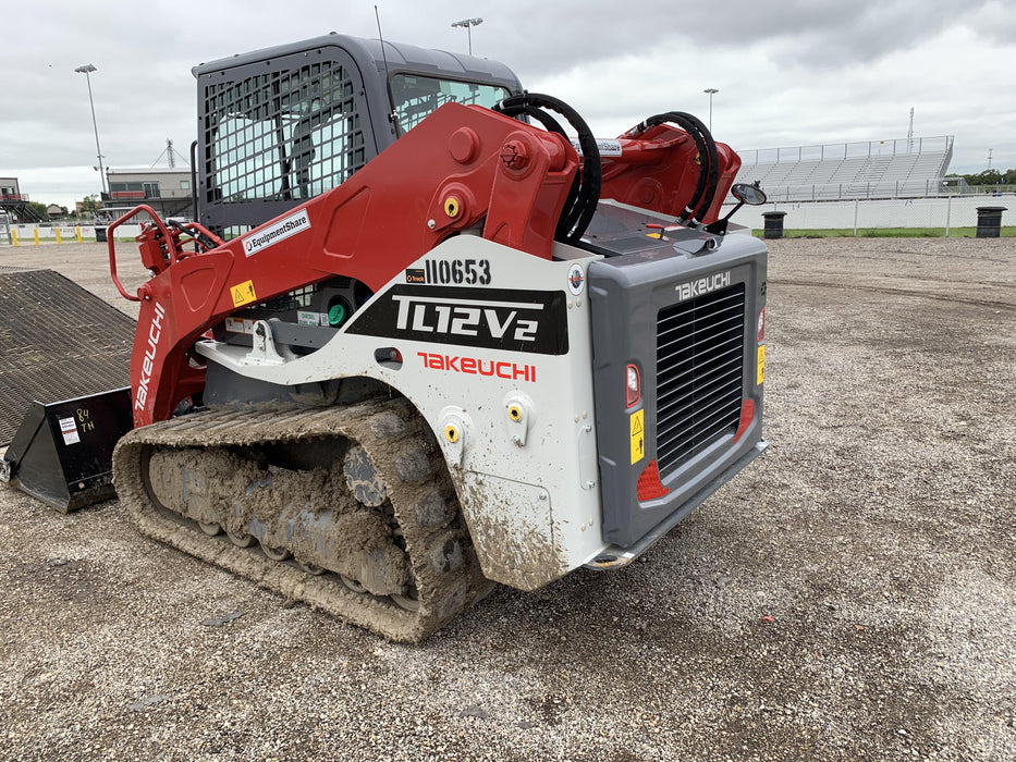 2020 Takeuchi TL12V2-CR Cab, Rubber Track