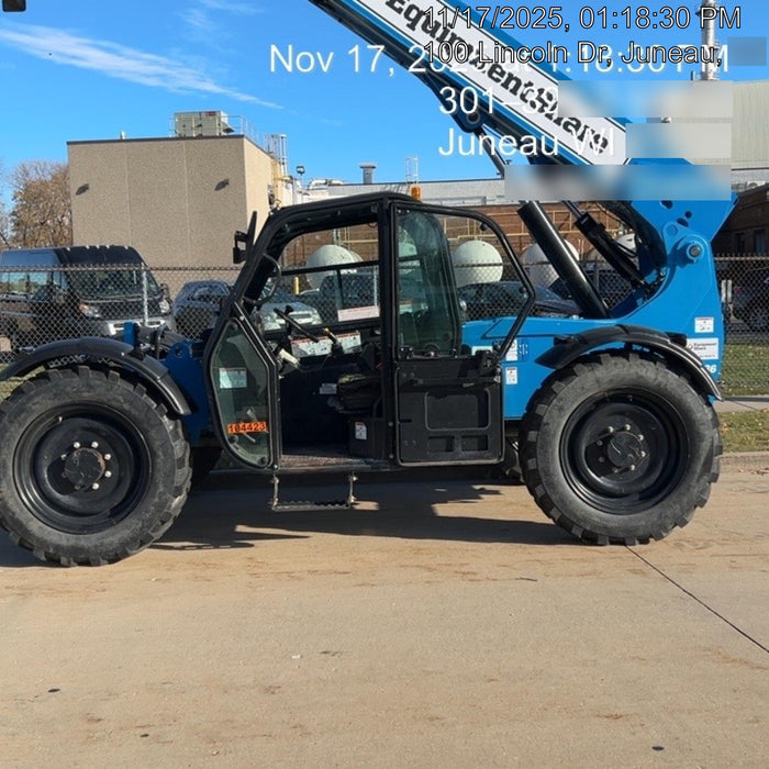2020 Genie GTH-636 Cab/Heat/Air, Solid Tires, Work Lights, Beacon, Aux Hydraulics, Back up Alarm
