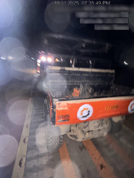 2021 Kubota RTV-X1140W-H Plastic Canopy, Windshield Acrylic Clear, LED Strobe Light, Wire Harness Kit, Back up Alarm