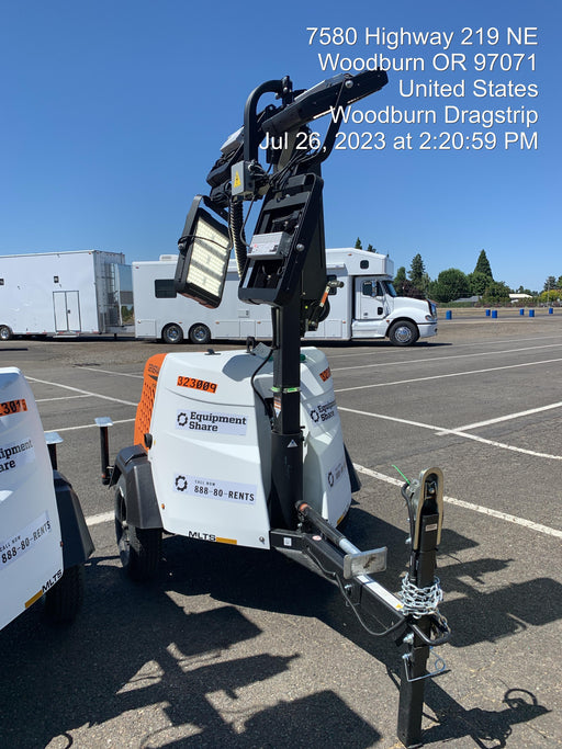 2023 Generac MLT2 Diesel, Flex Switch 120V Input, Powerzone Controller, (4) 320W LED Lights, 4kW Generator, 39.9 Gal Fuel Tank, 2" Ball, T3