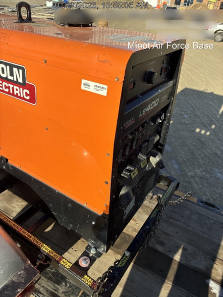 2022 Lincoln Electric LE400 Kubota V1505, Trlr, Cable Rack, Light Kit, ES Decals, T3