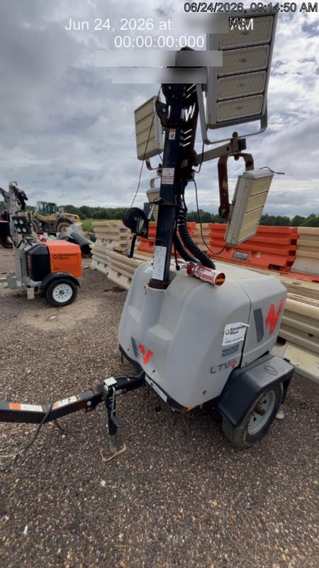2019 Wacker Neuson LTV6K-LED LTV6K Light Tower, LED 300W, Telematics EQ SH Kubota