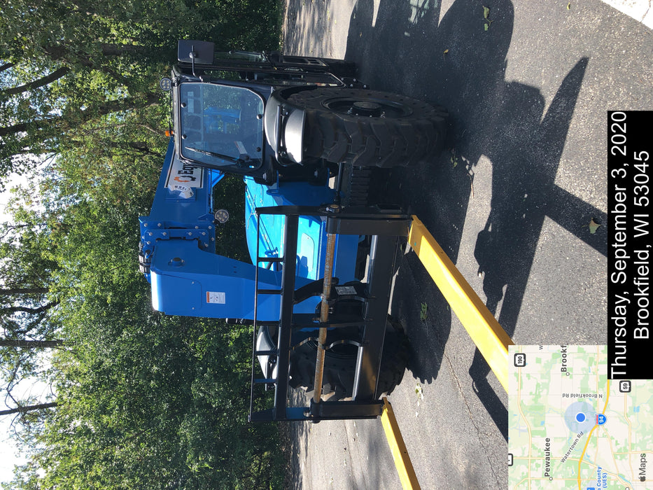 2020 Genie GTH-636 Cab/Heat/Air, Solid Tires, Work Lights, Beacon, Aux Hydraulics, Back up Alarm