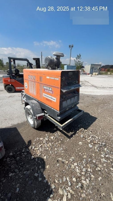 2021 Lincoln Electric Vantage 549X Ready Pak 3, ORANGE (includes trailer, cable rack, fender light kit)