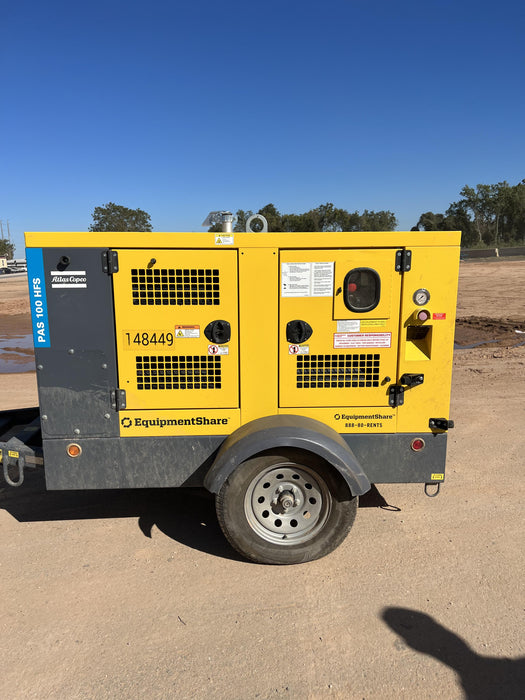 2021 ATLAS COPCO PAS 100 HF CS Enclosed