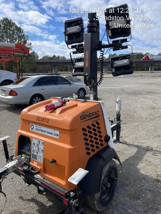 2023 Generac MLT2 Diesel, Flex Switch 120V Input, Powerzone Controller, (4) 320W LED Lights, 4kW Generator, 39.9 Gal Fuel Tank, 2" Ball, T3
