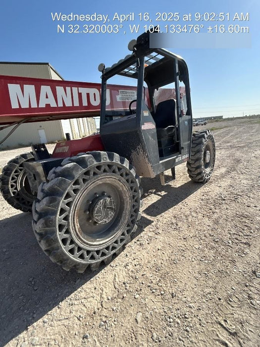 2019 Manitou MTA8044 MTA 8044 - 74 HP T4, Canopy, Worklights/Strobe, Beacon, 66" Carriage, 48" Forks, Solid Tires, Lift Hook, Aux Hydraulics