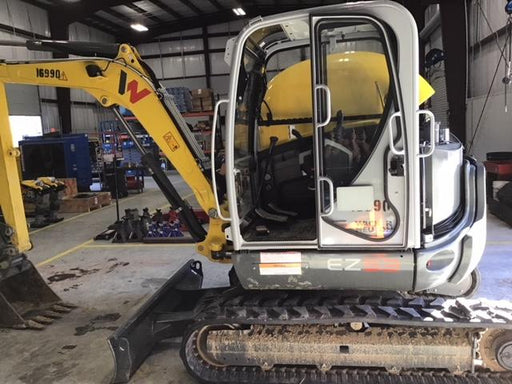 2018 Wacker Neuson EZ53 EZ53 12K Excavator, TRK,LGD,CAB,PC, Manual QC, Hydraulic Thumb, Buckets: 24", 18 12"