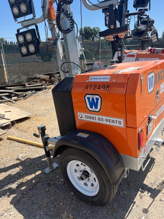 2024 Wanco WLTT-4MM4K Diesel, Deep Sea Controller, Shore Power Plug, Auto Start, (4) 350W LED Floodlights, 4kW Generator, 60 Gal Fuel Tank, 2" Ball, T3