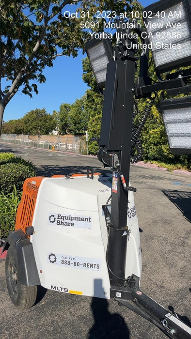 2023 Generac MLT2 Diesel, Flex Switch 120V Input, Powerzone Controller, (4) 320W LED Lights, 4kW Generator, 39.9 Gal Fuel Tank, 2" Ball, T3