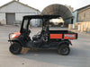 2019 Kubota RTV-X1140W-H 4wd Utility Cart, LED Strobe, Windshield Tempered Glass, Plastic Canopy, Wire Harness Kit, Backup Alarm