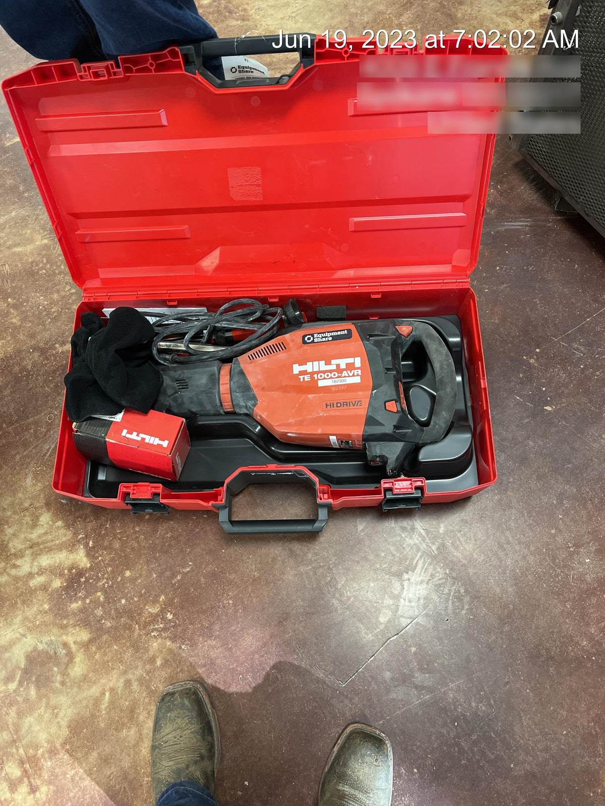 2021 HILTI TE 1000-AVR