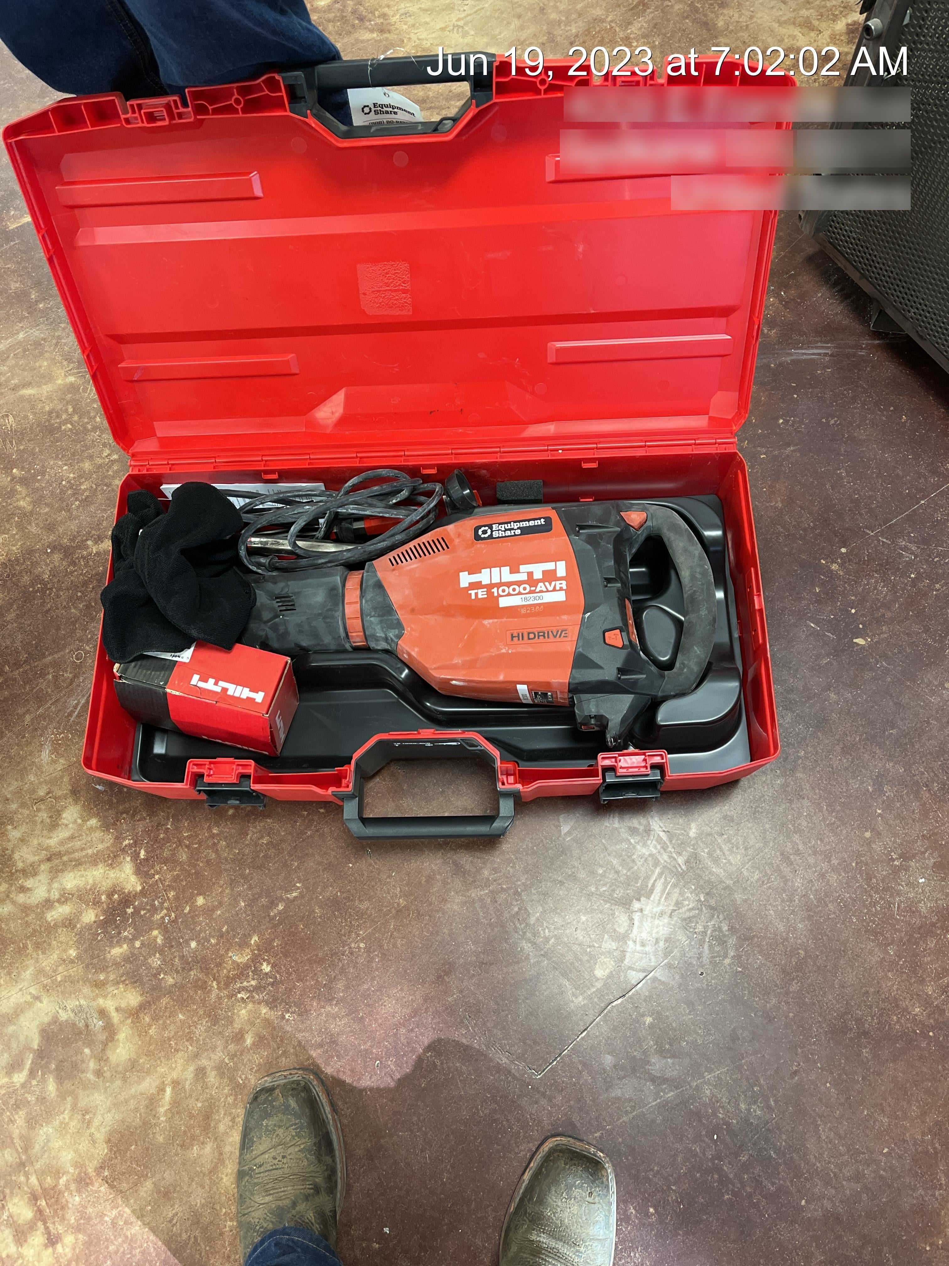 2021 HILTI TE 1000-AVR