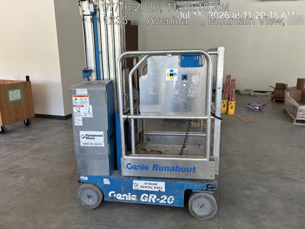 2018 GENIE GR-20