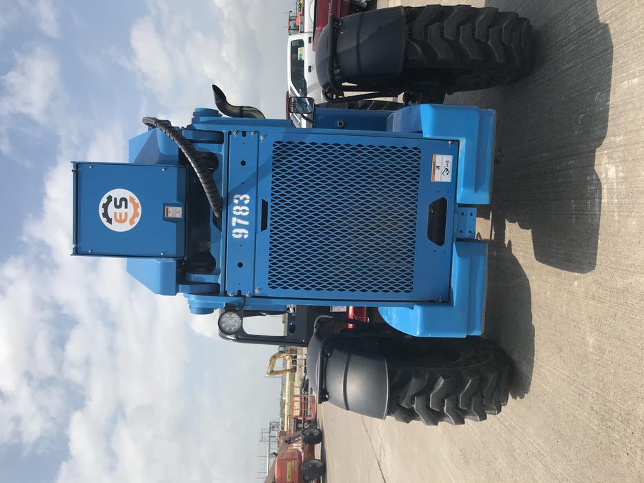 2018 Genie GTH-1056 Genie GTH-1056 w/Open ROPS, Solid Tires, Work Light/Beacon, 60" Carriage and Forks