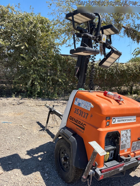 2023 Generac MLT2 Diesel, Flex Switch 120V Input, Powerzone Controller, (4) 320W LED Lights, 4kW Generator, 39.9 Gal Fuel Tank, 2" Ball, T3