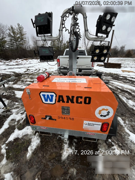 2024 Wanco WLTT-4MM4K Diesel, Deep Sea Controller, Shore Power Plug, Auto Start, (4) 350W LED Floodlights, 4kW Generator, 60 Gal Fuel Tank, 2" Ball, T3