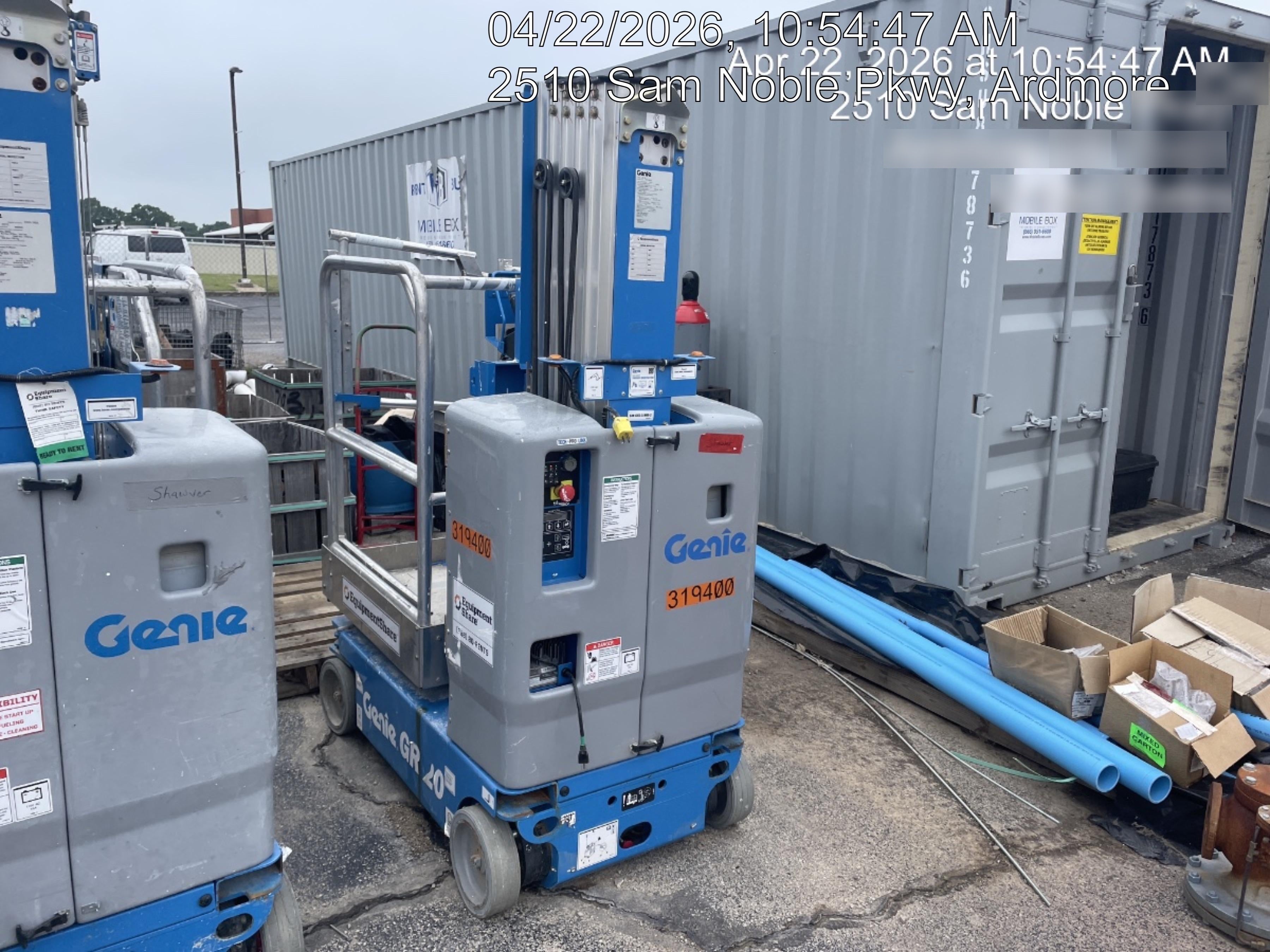 2019 GENIE GR-20
