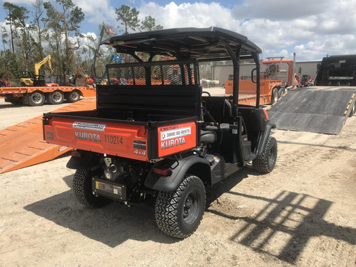 2020 Kubota RTV-X1140W-H Canopy, 4-Seater, Diesel, Windshield Acrylic Clear, Strobe Light, Backup Alarm