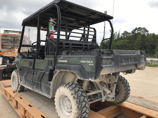 2019 Kawasaki Mule PRO-DXT Standard Options, Backup Alarm, Beacon, Plastic Hard Top, Poly Windshield, Horn Kit