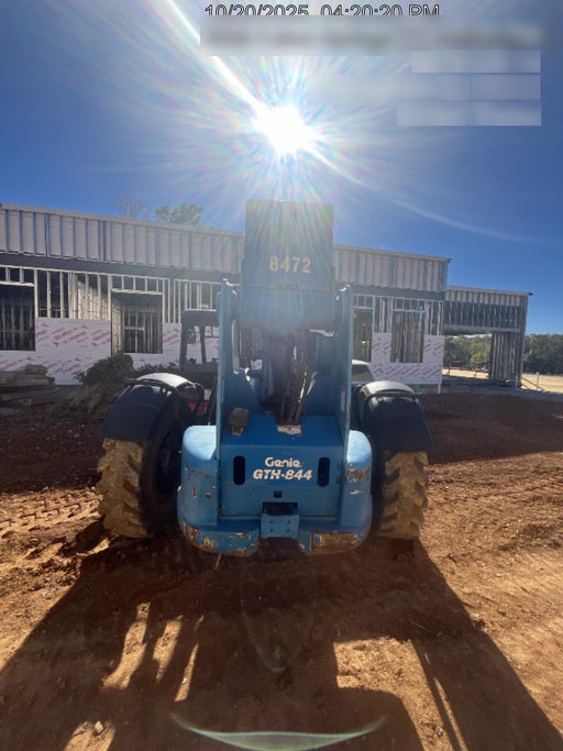 2018 Genie GTH-844 Genie GTH-844D w/Open ROPS, Solid Tires, Work Light/Beacon, 60" Carriage and Forks