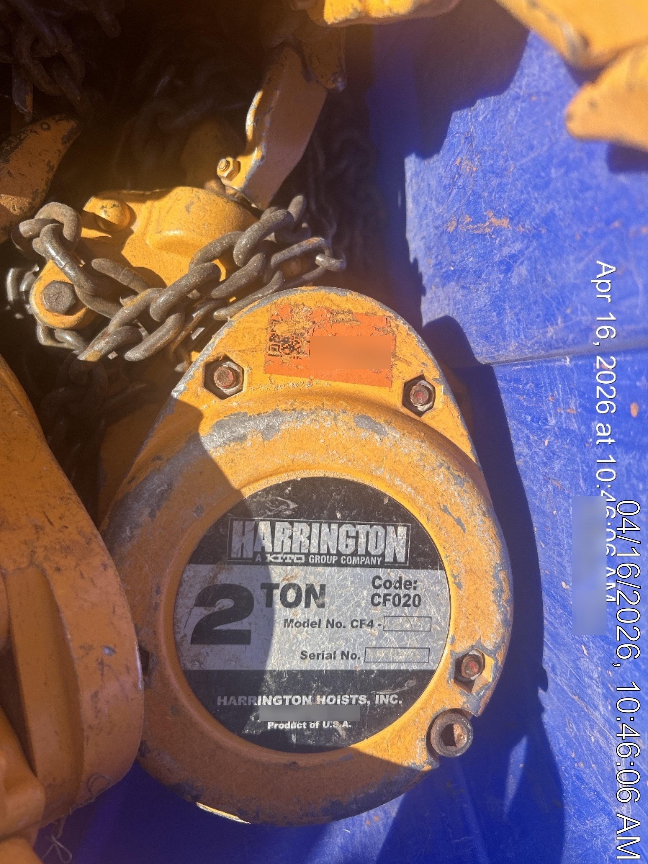 2021 HARRINGTON CF020-20